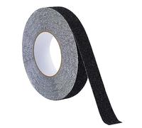 Cinta Antideslizante Escaleras,2.5cm×20m Antideslizante Cinta Adhesiva,Alta Tracción Cinta Antideslizante Adhesiva,Cinta Adhesiva Antideslizante Escaleras para Seguridad,Interiores y Exteriores,Negro