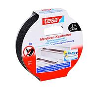 Cinta antideslizante tesa negra 5m x 25mm, ideal para mejorar la segur