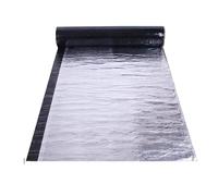 Cinta autoadhesiva para techos, Cinta de betún para reparación de Grietas y Fugas, Cinta de betún de Papel de Aluminio, Cinta asfáltica, Cinta de butilo para Aislamiento Exterior,