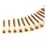 Cinta con tornillos 4,2x55mm 1000 piezas, para placas de madera, makit