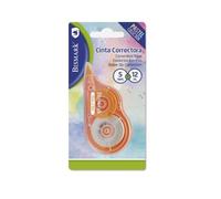CINTA CORRECTORA BISMARK 12 METROS COLORES PASTELES - PACK 2 UNIDADES