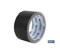 Cofan Cinta Adhesiva de Aluminio 30 Micras| Color Negro | Medida: 50 mm x 10 m