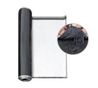 Cinta de betún autoadhesiva Impermeable para reparación de techos, Cinta de Sellado de butilo para Fugas en techos, Cinta de lámina de Aluminio para Grietas Superficiales (0,2 x 8