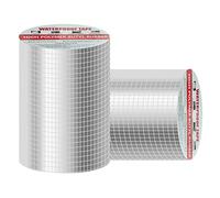 Cinta de Butilo Impermeable y Autoadhesiva 150mmx5m - Cinta para Fugas de Agua, Reparación y Sellador