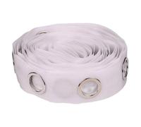 Cinta de cortina con ojales, 40 anillos, accesorios, 5M, costura, cortinas plateadas, persianas, 1 unidad