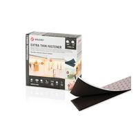 Cinta de doble cara velcro negro 20 mm x 5 m