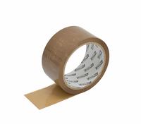 Cinta de embalaje pp awtools marrón 48mm x 54m, ideal para sellado y