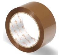 Cinta de Embalar, Cinta Adhesiva Marrón, Cinta para Embalaje de Cajas Mudanza y Envíos, Cinta Adhesiva para Embalar, Precinto Embalar Seguro y Resistente - Ofituria (38mmx120m, 1 cinta)