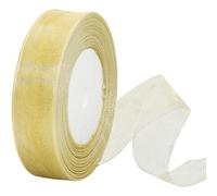 Cinta de gasa de organza transparente de 25 mm para envolver regalos, cinta de gasa transparente de 45 m, cinta para el cabello, cinta para envolver regalos de cumpleaños, cinta de organza para Hallow