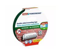 Cinta de montaje tesa powerbond para exteriores 5m x 19mm, ideal para