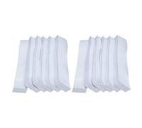 Cinta de papel para dinero en efectivo, 19,2 x 2,9 cm, 200 unidades | Cinta de papel blanco para correa de efectivo para manejo de efectivo al por menor, presentación de recibos y agrupación de