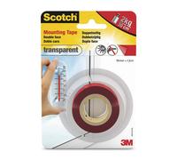 Cinta doble cara 19 mm x 1,5 m Scotch 3M