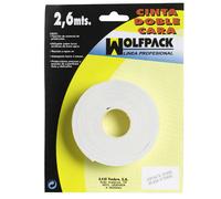 Cinta doble cara 2,6 m. x 18 mm.