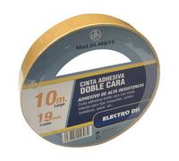 Cinta doble cara adhesiva 19mm x 10 metros
