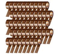 Cinta Embalar, Cinta Adhesiva Marrón, Precinto Embalar, Cinta de Embalar Cajas Mudanza y de Envío, Cinta Embalaje Marron Ancha 36 mm x 66 m - SIDI (48 uds)