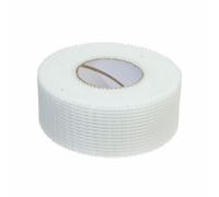 Cinta fiselina de fibra de vidrio 48mm x 25m, diseñada para aplicacio