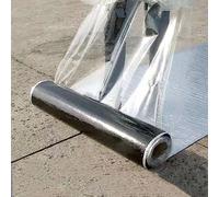 Cinta Impermeable Autoadhesiva para Casas,Tela Asfaltica de Aluminio para Aislante Sellador,para Goteras,Grietas Superficiales,Huecos en el Marco de la Ventana,Personalizable (1x2m)