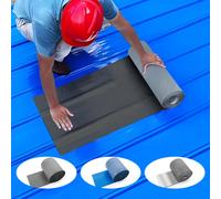 Cinta Impermeable, Material Enrollado Impermeable y Sellador Autoadhesivo para Techos Tienen Funciones de Aislamiento Térmico/Aislamiento Acústico Azul