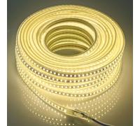 Cinta LED de 20 m 220-230V 4000 K blanco 120 LED/m resistente al agua IP67 Pcning.