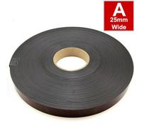 Cinta Magnética Flexible Magflex® Con Auto Adhesivo Premium - Polaridad A - 25.4 Mm De Ancho - 30 M De Longitud