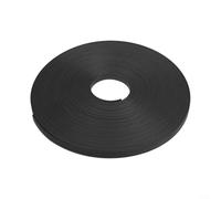 Cinta magnética para pizarra blanca, rollo de 8 metros, tira fina de 6 mm para decoración escolar y horarios, divisor negro