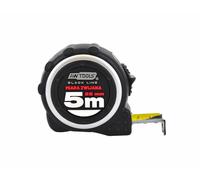 Cinta métrica awtools abs tpr 5m / 25mm, resistente y ergonómica, id