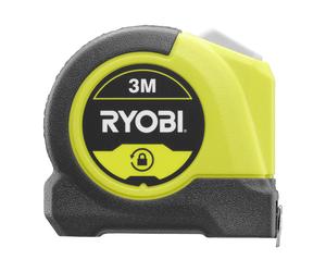 Cinta métrica compacta de 3 m con bloqueo automático