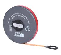 Cinta métrica encapsulada con cinta de plástico KS Tools, carcasa de plástico ABS