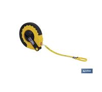 Cinta métrica fibra vidrio/abs 30 mts