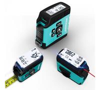 Cinta métrica láser digital - Rango de medición de 40 metros - Conexión inteligente a la aplicación y pantalla integrada
