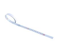 Cinta métrica métrica de acero con regla de escala adhesiva de 0,5 m a 6 m para enrutadores, herramienta de carpintería, medición adhesiva