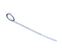 Cinta métrica métrica de acero con regla de escala adhesiva de 0,5 m a 6 m para enrutadores, herramienta de carpintería, medición adhesiva