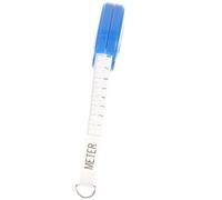 Cinta Métrica para Animales de 2,5m Retracción Manual Azul | Acrílico Flexible, Escala Clara y Precisa, para Cerdos y Perros Grandes, Veterinarios y Granjas Estilo Aleatorio