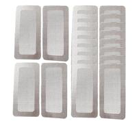 Cinta Para Mosquiteras | Pack 10 Piezas Parches Autoadhesivos - Cinta Reparadora De Malla Para Ventanas | Para Uso En Exteriores Patios Balcones Porches Hogar Dormitorios Y Salones