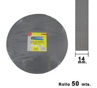 Cinta persiana wolfpack gris 14 mm. rollo 50 metros