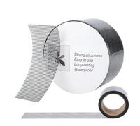 Cinta Reparadora Para Mosquiteras De Ventana,Adhesivo Universal Fuerte Cortable Solución Rápida - Parche De Malla Para Puerta Mosquitera,Patio Camper Piscina Barandillas Balcón Cenador Porche Terraza