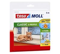 Cinta Tesa Tape Moll Burlete Caucho Perfil E Blanco 6M X 9mm