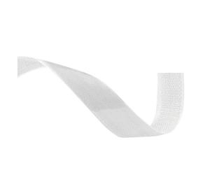 Cinta Velcro Compact Blanca Macho 20 mm x 25 m