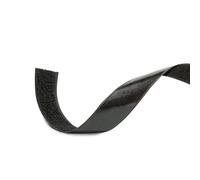 Cinta Velcro Compact Negra Hembra 20 mm x 25 m