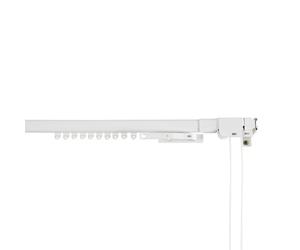 Cintacor m258321 - riel extensible economico blanco 120-210 cm