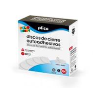 Cintas Adhesivas marca PLICO modelo DISCOS CIERRE AUTOA. 20MM BLANCO/200U