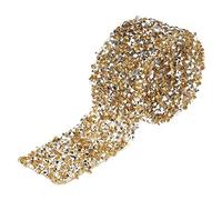 Cintas de estrés, rodillo de envoltura en malla de diamante brillante para pasteles de boda decoraciones de aniversario bebé ducha eventos suministros de fiesta