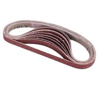 Cintas de lija de 13x457 mm, grano 120, paquete de 20 unidades