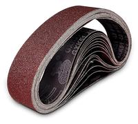 Cintas de lija de 50 x 686 mm, 15 unidades, granos 80/120/150/240/320, para lijadoras de banda