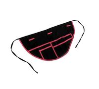 Cinturón funcional de costura de tela con múltiples bolsillos con más de 10 compartimentos, perfecto para organizar carretes de hilo, botones y objetos pequeños, carrito de costura de lona resistente