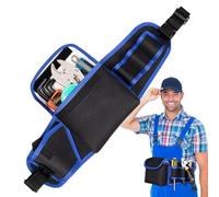 Cinturón Portaherramientas Organizador Tipo Oxford Multiusos | Bolsa de Trabajo con Cinturón Ajustable Reforzada para Electricista, Mecánico, Carpintero, Automoción y