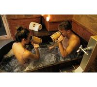 Circuito beer spa con pack degustación para 2 personas