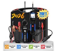 Circuittester para automóviles - 12/24V AC/DC - Sonda para circuitos de potencia - Compatible con múltiples modos de prueba
