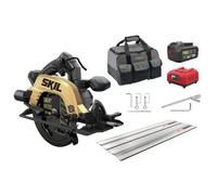 Circular Saw 3575db 20v 1x4ah With Guide Rail