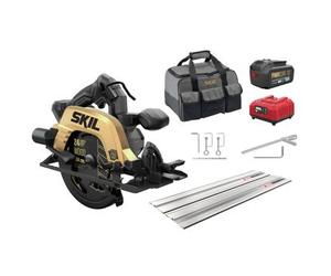 Circular Saw 3575db 20v 1x4ah With Guide Rail